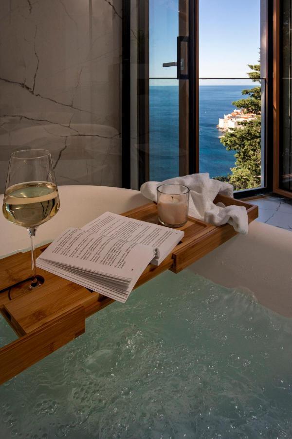 Villa T Dubrovnik - Wellness And Spa Luxury Villa With Spectacular Old Town View Luaran gambar